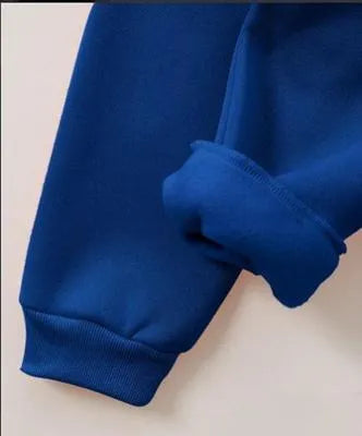 2 Pcs Girl's Polyester Printed Tracksuit