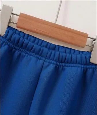 2 Pcs Girl's Polyester Printed Tracksuit