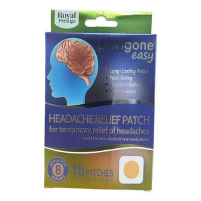 10 Pcs Headache Relief Patch - Non-Invasive, Long-Lasting Pain Relief Solution