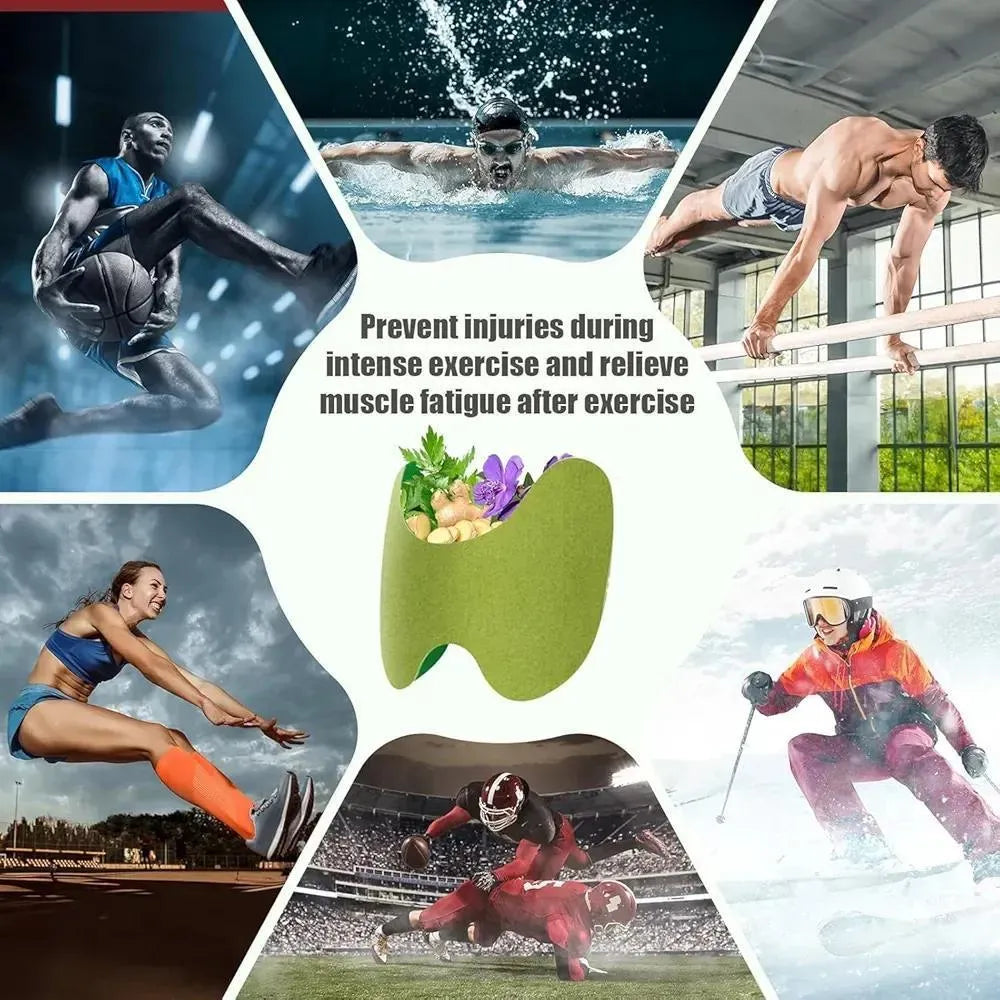 8 Pcs Durable Knee Pain Relief Patch - Easy To Use & Reliable