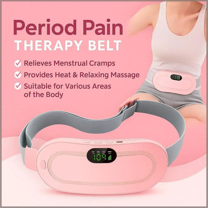 Electric Menstrual Heating Pad Period Cramp Relief Belt