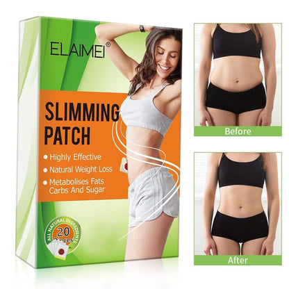 30 Pcs Clinically-Proven Belly Slimming Patch - Easy To Use & Maintain