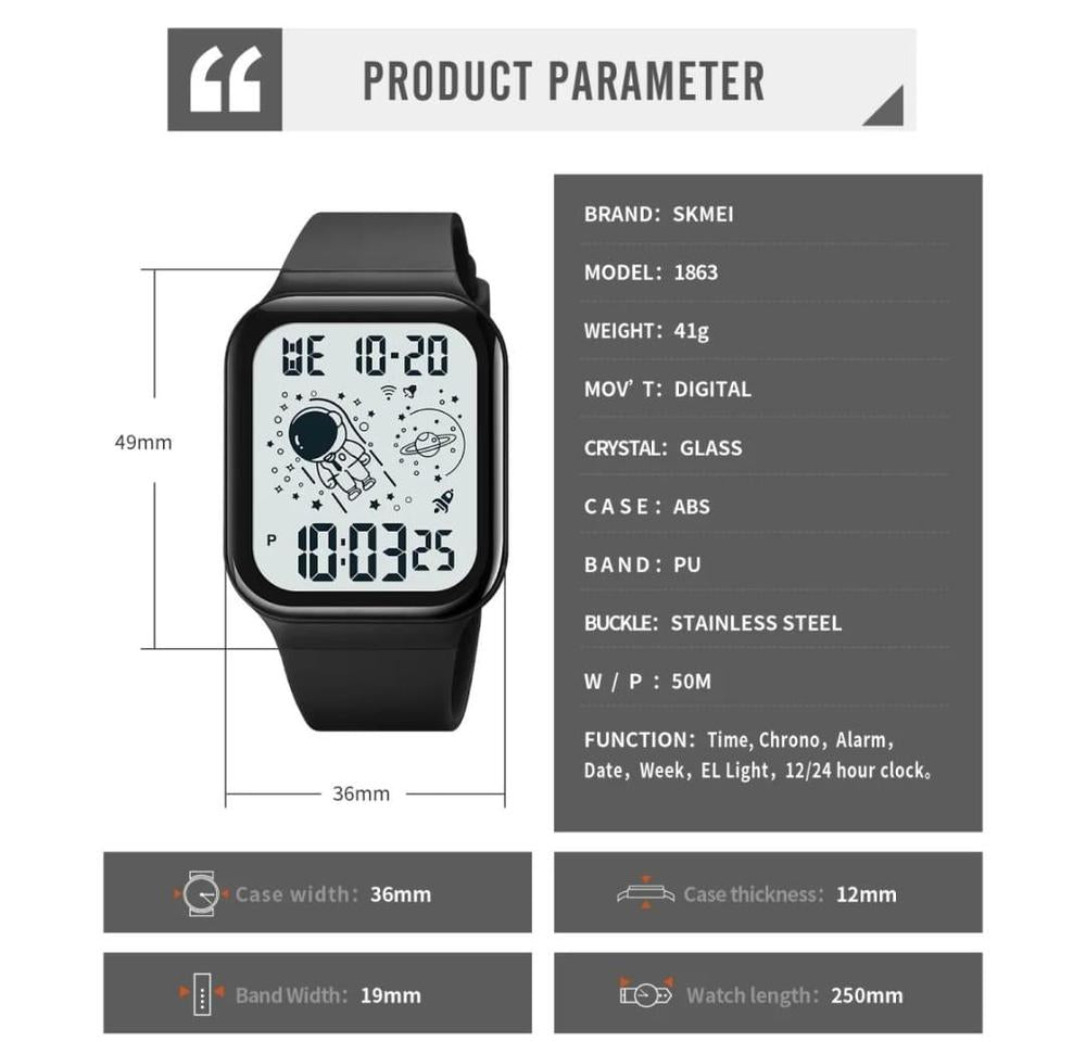 Sports LED Smart Watch