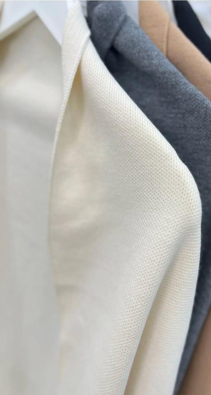 Cozy Fleece Shawl | 1 Pc Plain Design