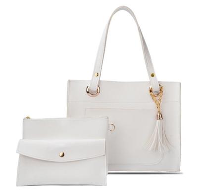 Women's Rexine Plain Hand Bag Set