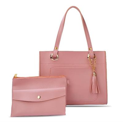 Women's Rexine Plain Hand Bag Set