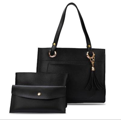Women's Rexine Plain Hand Bag Set